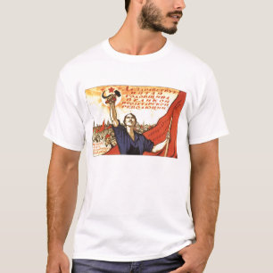 USSR CCCP kalla krigetsovjet - facklig propaganda T-shirt