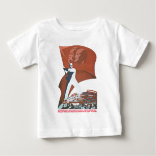 USSR CCCP kalla krigetsovjet - facklig propaganda T-shirt