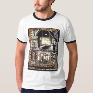USSR CCCP kalla krigetsovjet - facklig propaganda T-shirt