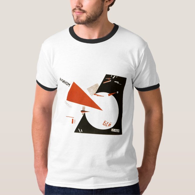 USSR CCCP kalla krigetsovjet - facklig propaganda T-shirt (Framsida)