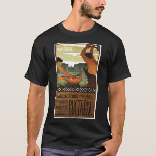 USSR CCCP kalla krigetsovjet - facklig propaganda Tee