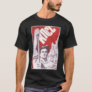 USSR CCCP kalla krigetsovjet - facklig propaganda Tee