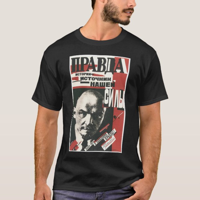 USSR CCCP kalla krigetsovjet - facklig propaganda Tee (Framsida)