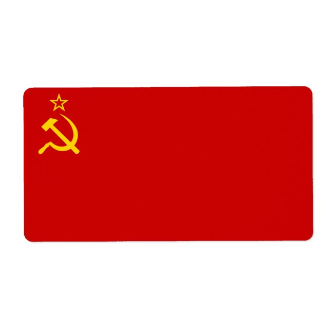 USSR FLAGGA FRAKTSEDEL (Framsidan)