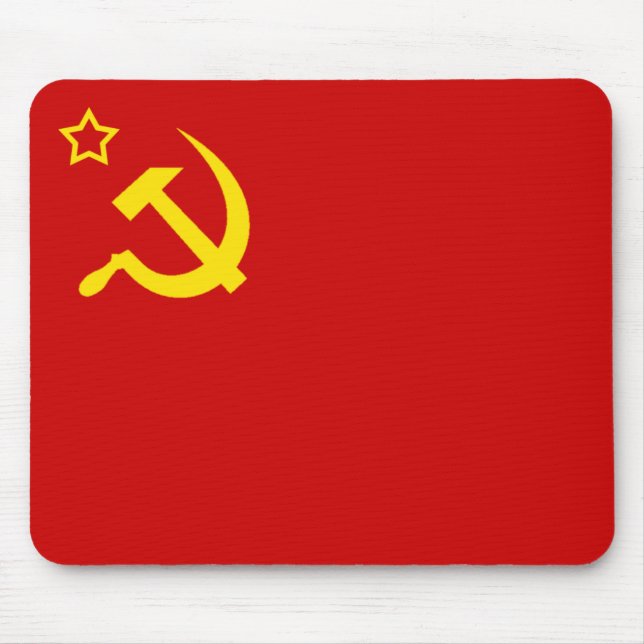 USSR flagga Mousepad Musmatta (Framsidan)