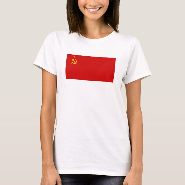 USSR FLAGGA T-SHIRT (Framsida)