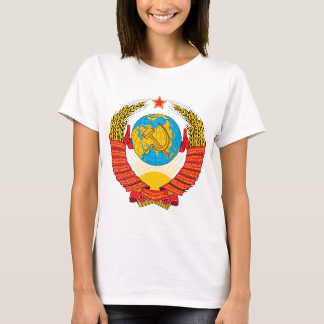 USSR vapensköldT-tröja Tee (Framsida)