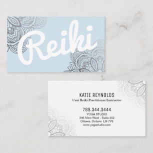 Usui Reiki praktiker/instruktörvisitkort Visitkort