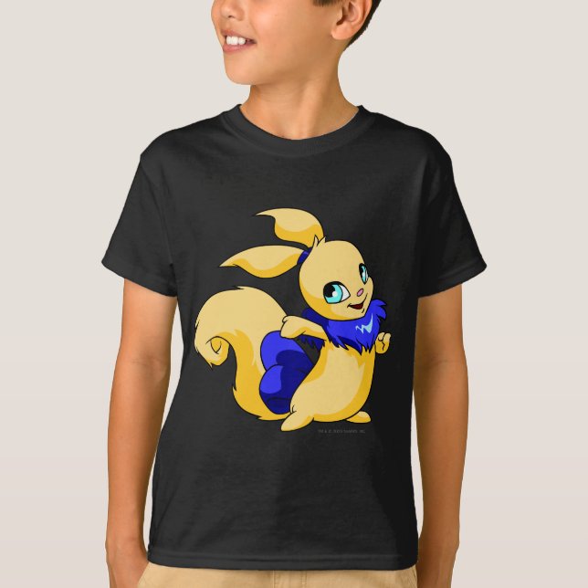 Usul blått t-shirt (Framsida)