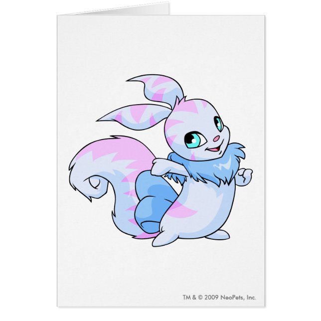 Usul görade randig hälsningskort (Framsidan)