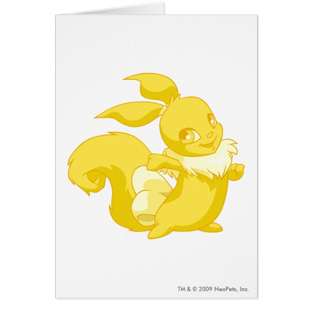 Usul guld hälsningskort (Framsidan)