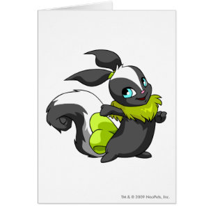 Usul Skunk Hälsningskort