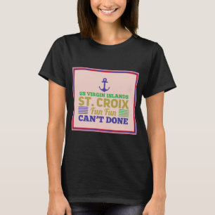 USVI-Roligten för Jungfruöarna, Saint-Croix-Jung T Shirt
