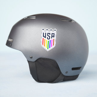 USWNT-PRIDE -LGBTQ FLÄKT FLAGGA KLISTERMÄRKEN
