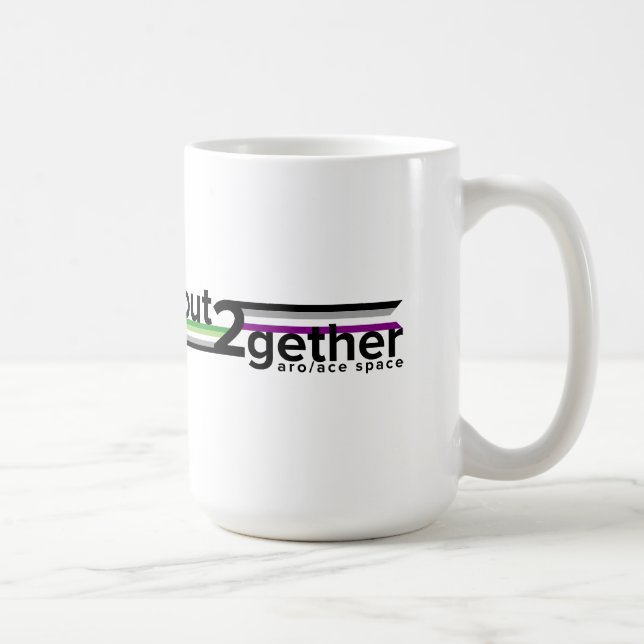Ut2Tillsammans Aro/Ace Space mugg (Höger)