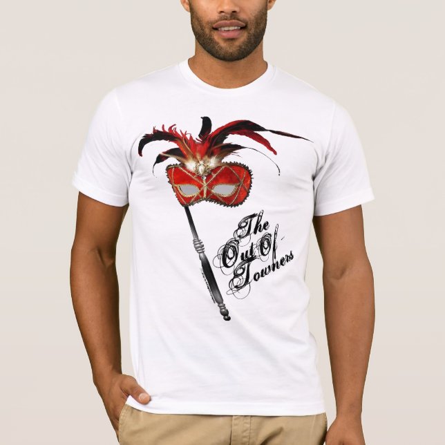 Ut-Av-Towners - maskerad T-shirt (Framsida)