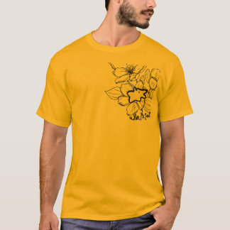 Ut det okändaidéer av att rightdoing och tee shirt