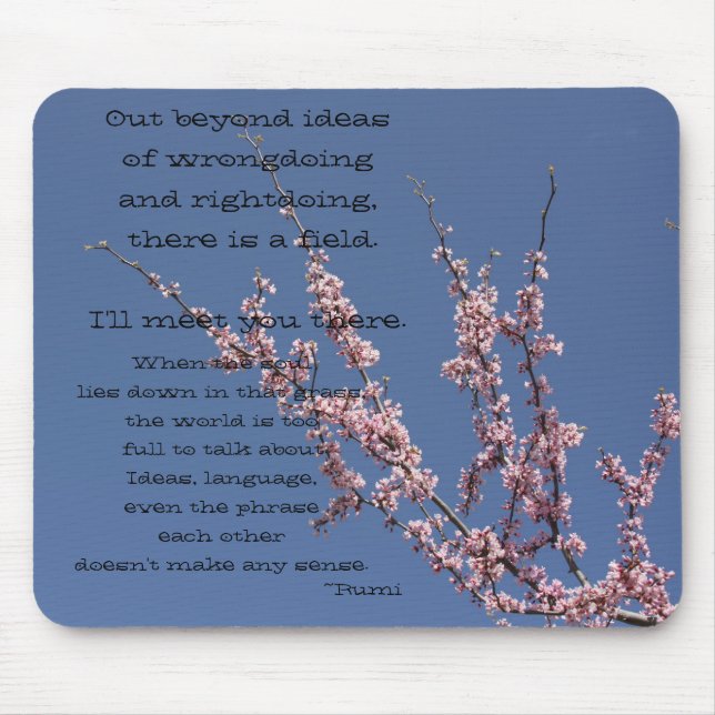 Ut det okändaidéer musmatta (Framsidan)