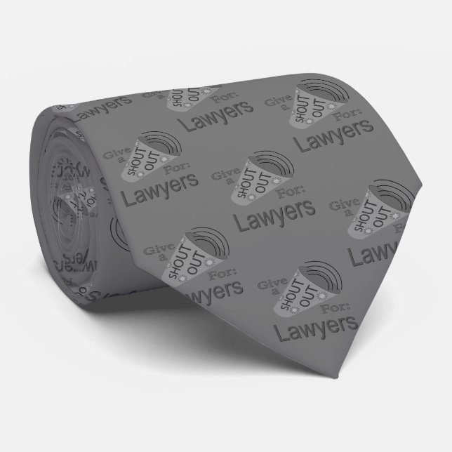Ut för advokater slips (Rullad)