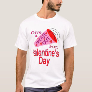 Ut för alla hjärtans dag t shirt