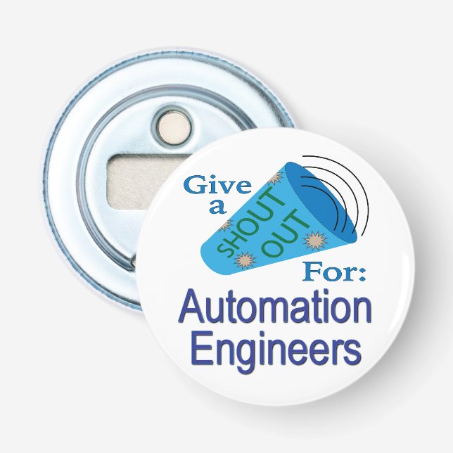 Ut för Automation Ingenjör Flasköppnare (Framsidan)