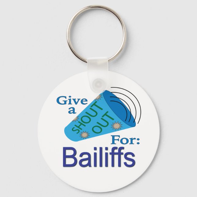 Ut för Bailiffs Nyckelring (Framsida)