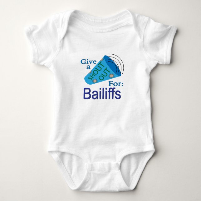 Ut för Bailiffs T Shirt (Framsida)