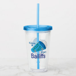 Ut för Bailiffs Take Away Mugg