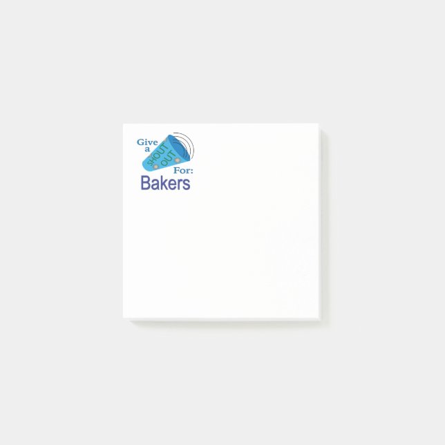 Ut för Bakrar Post-it Block (Framsida)