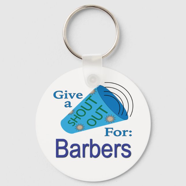 Ut för Barbers Nyckelring (Framsida)
