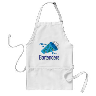 Ut för Bartender Förkläde