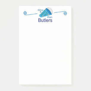 Ut för Butlers Post-it Block