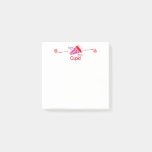 Ut för Cupid Post-it Block