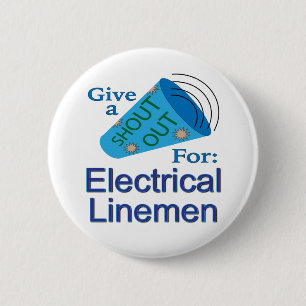 Ut för elektriska Linemen Knapp