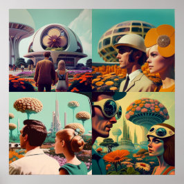 Ut för en bana poster