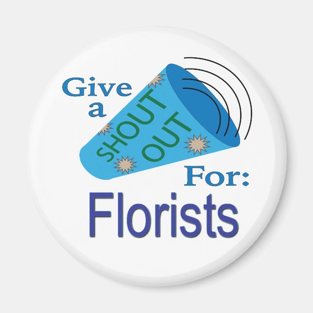 Ut för Florists Magnet (Framsidan)
