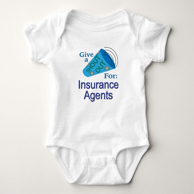 Ut för försäkringsbolaget Agent T Shirt (Framsida)