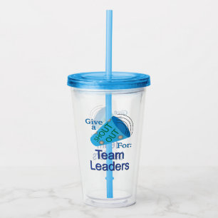 Ut för gruppledarna take away mugg