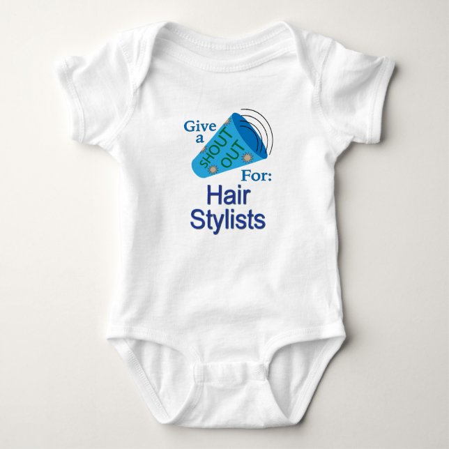 Ut för hårstilister t shirt (Framsida)