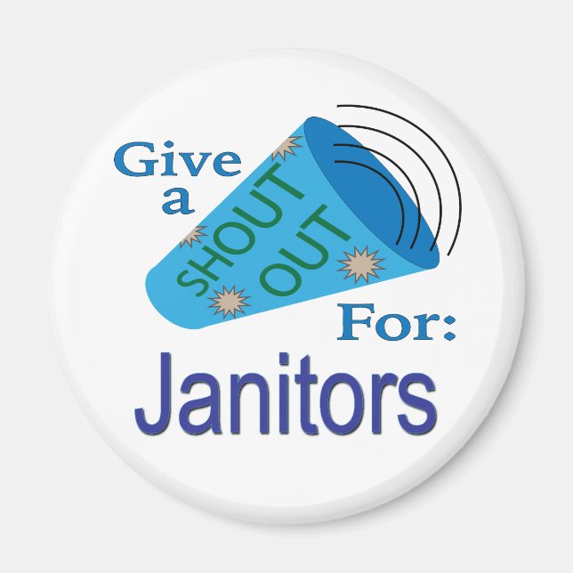 Ut för Janitors Magnet (Framsidan)