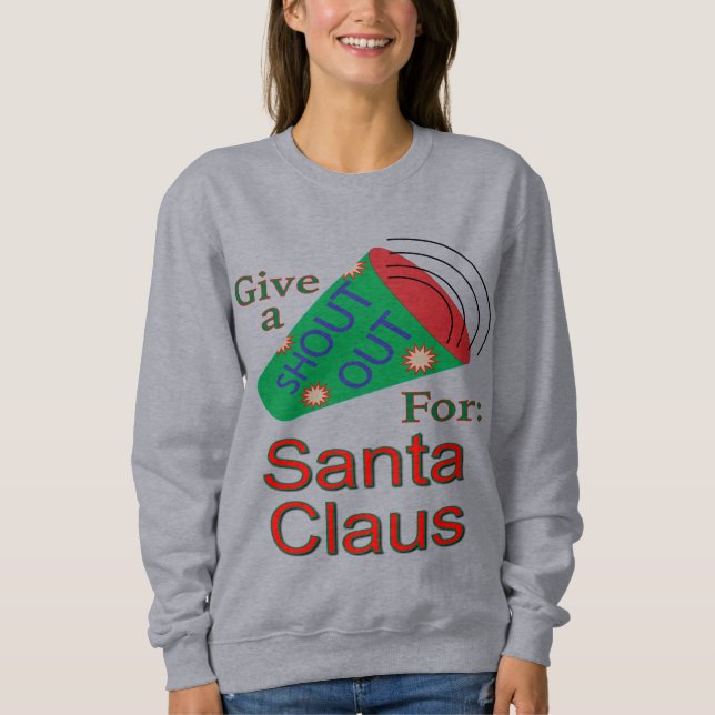 Ut för Jultomten T Shirt (Framsida)