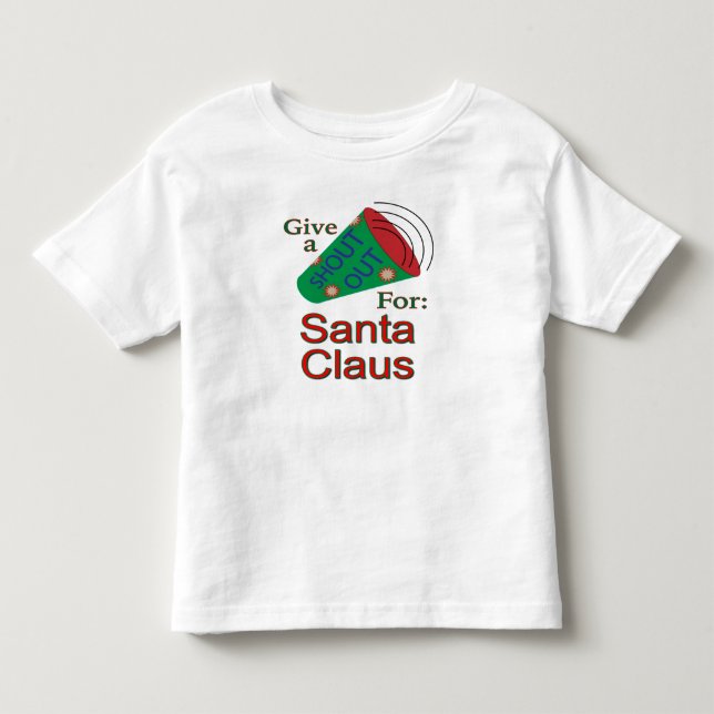 Ut för Jultomten T Shirt (Framsida)