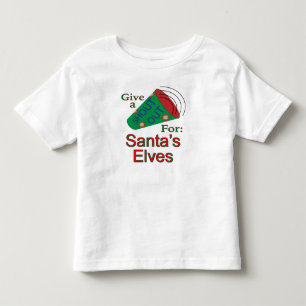 Ut för jultomtens älvar t shirt