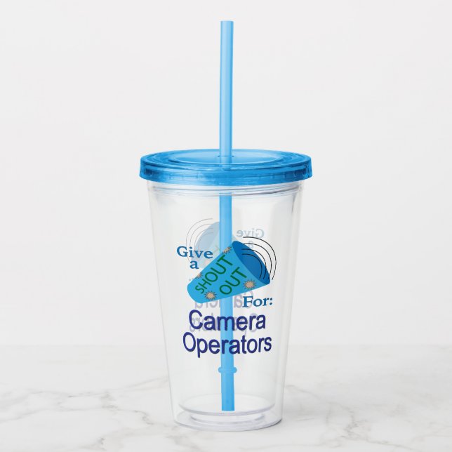 Ut för kamerainförare take away mugg (Framsida)