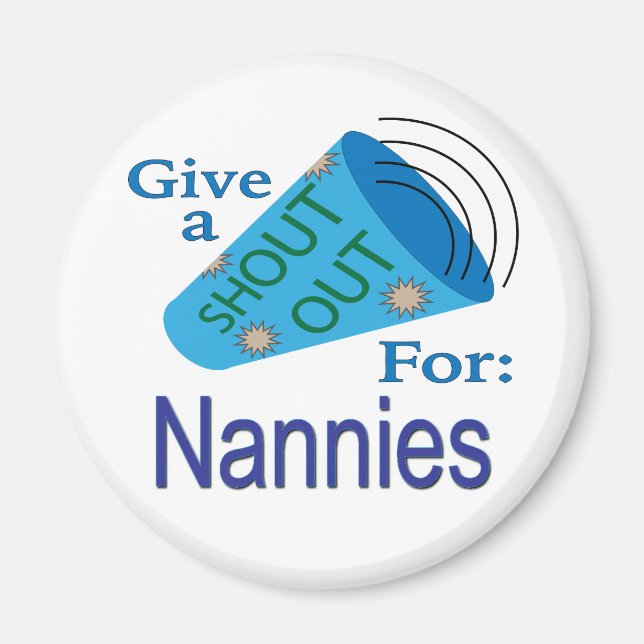 Ut för Nannies skull Magnet (Framsidan)