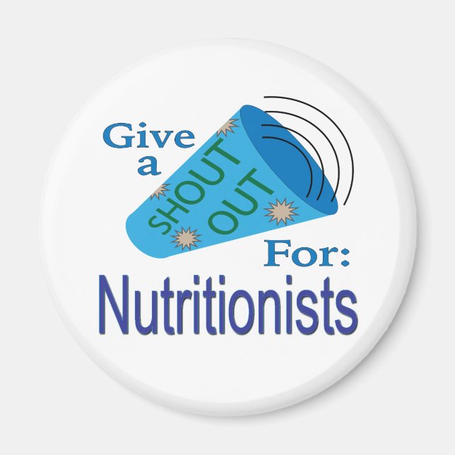 Ut för näringsproffs magnet (Framsidan)