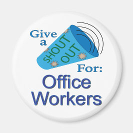 Ut för Office-arbetare Magnet