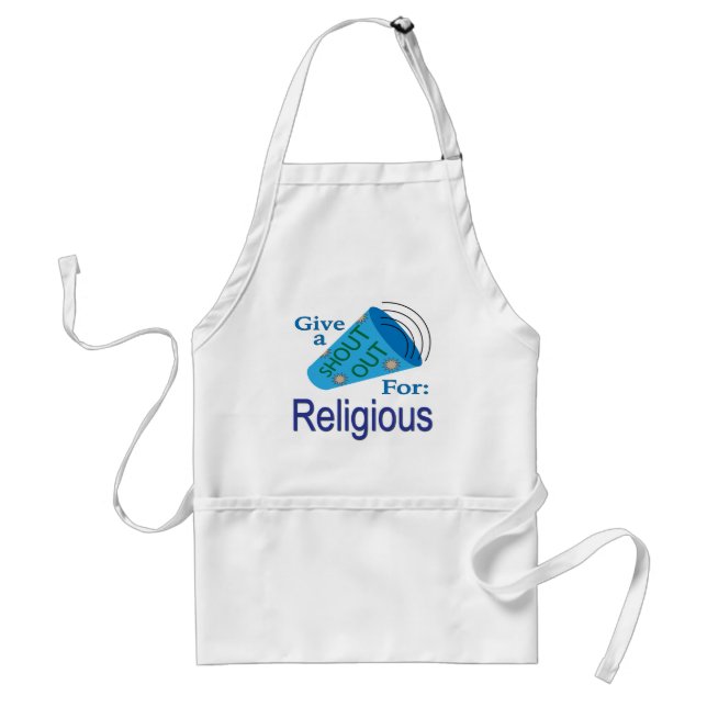 Ut för Religiösa Förkläde (Framsidan)