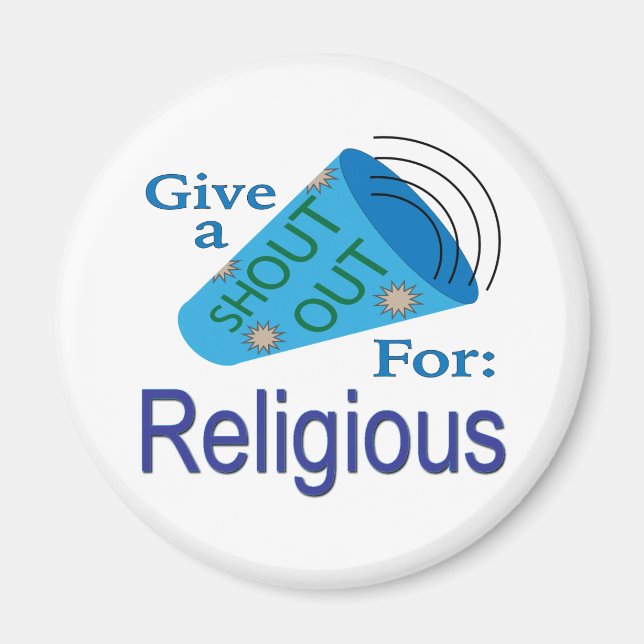 Ut för Religiösa Magnet (Framsidan)
