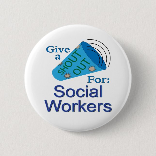 Ut för Social-arbetare Knapp (Framsida)